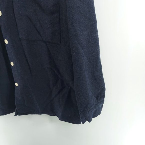 ASOS shacket mens size medium navy blue - Picture 2 of 10